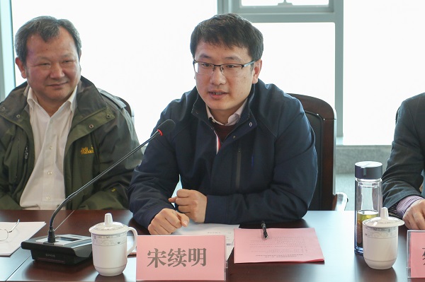 图5 上海交通大学船舶海洋与建筑工程学院党委副书记宋续明致辞.JPEG